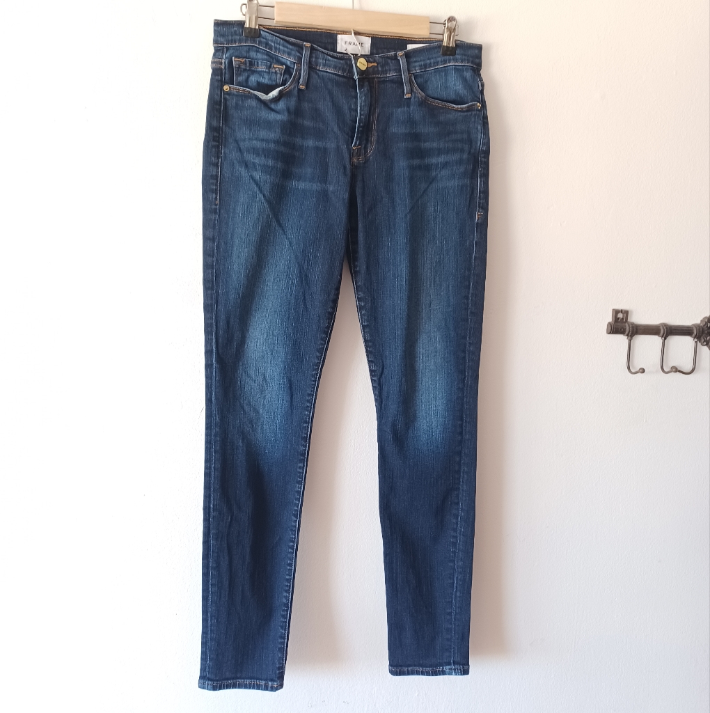 Frame Women's Blue Skinny Denim Jeans Size 29